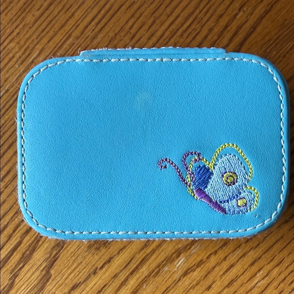 Fossil Leather Travel Jewelry Box